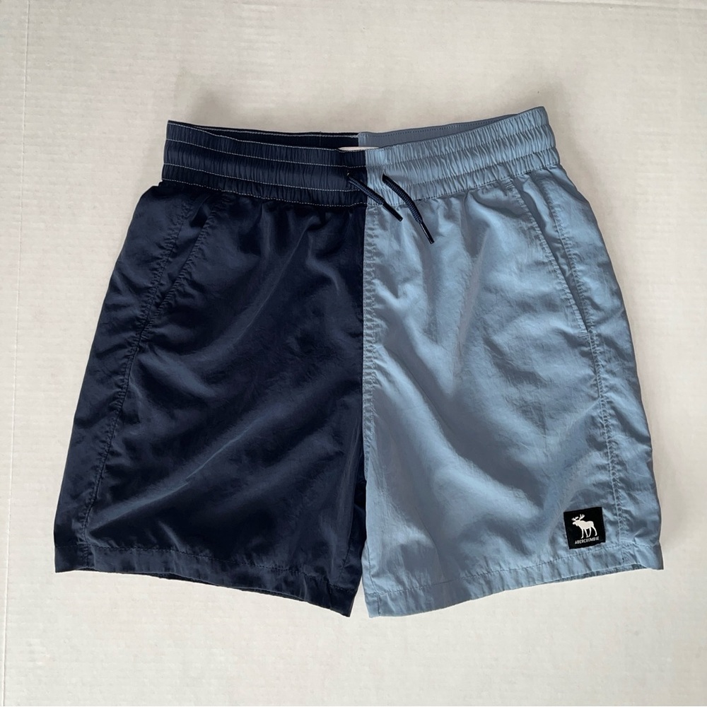 abercrombie kids Boys Swim Trunks Colorblock Activewear Board Shorts Size 13/14 - Picture 2 of 4